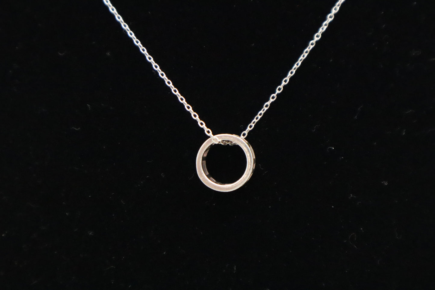 Tiffany & Co. Atlas Ring Necklace in Sterling Silver