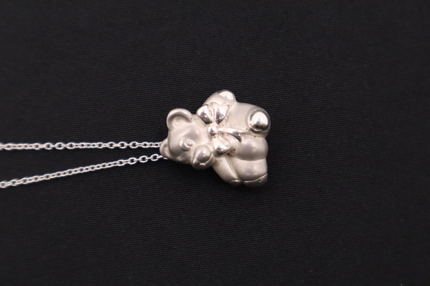 Tiffany &Co. Bear Necklace in Sterling Silver