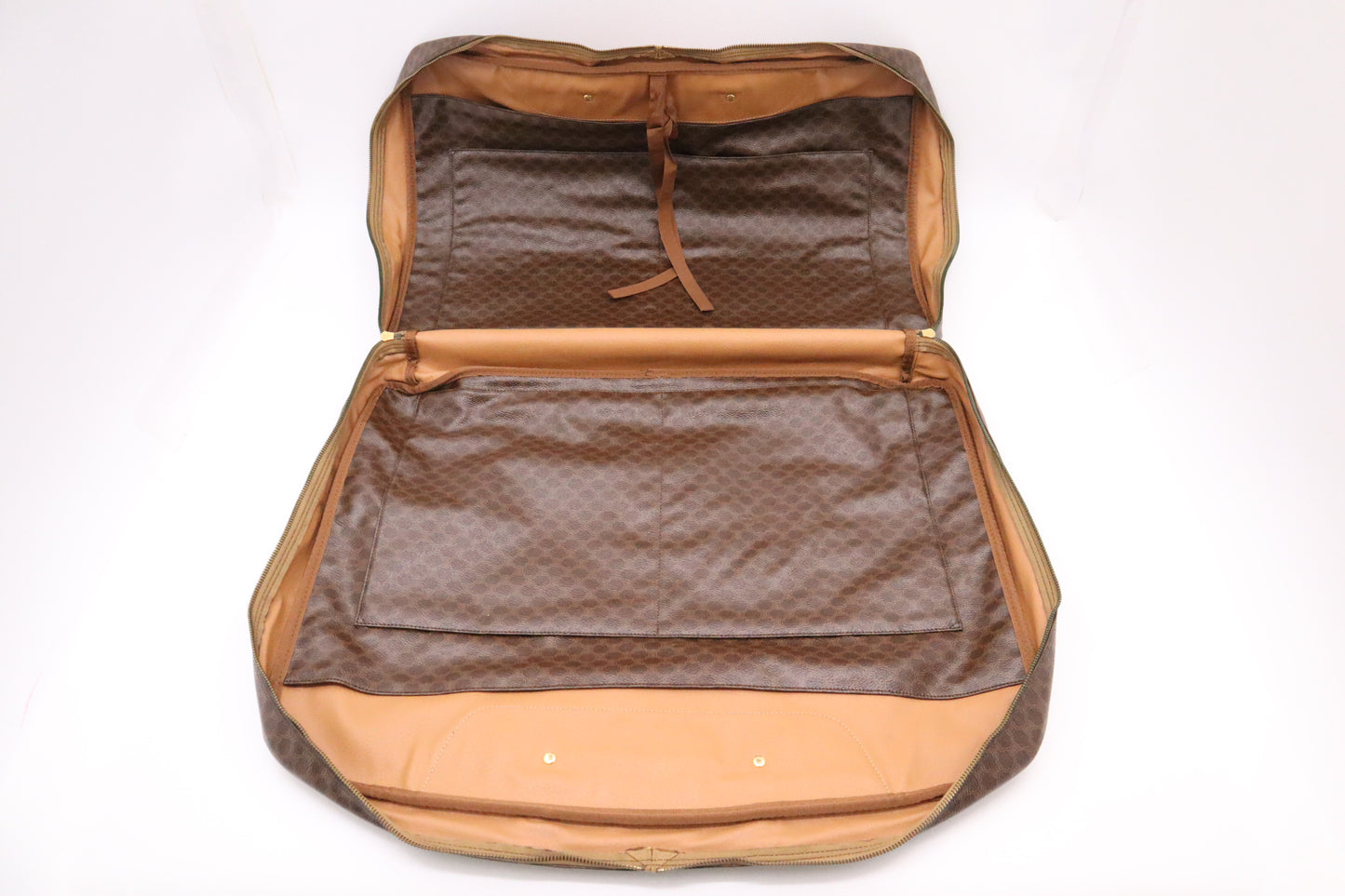 Celine Travel Bag in Brown Macadam Canvas