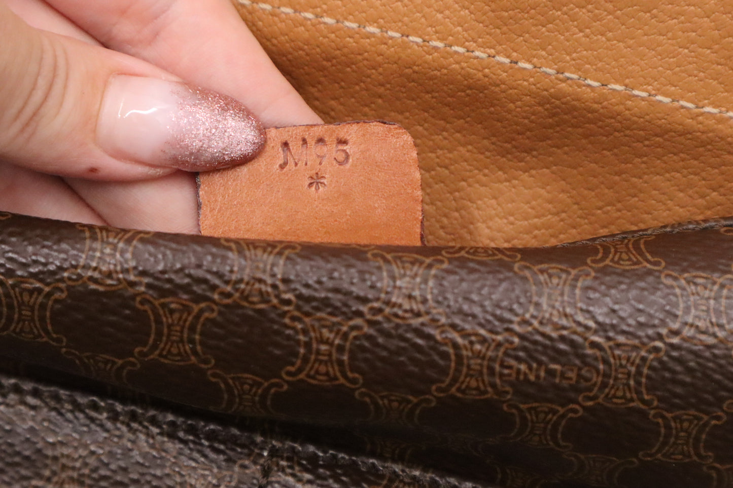 Celine Travel Bag in Brown Macadam Canvas