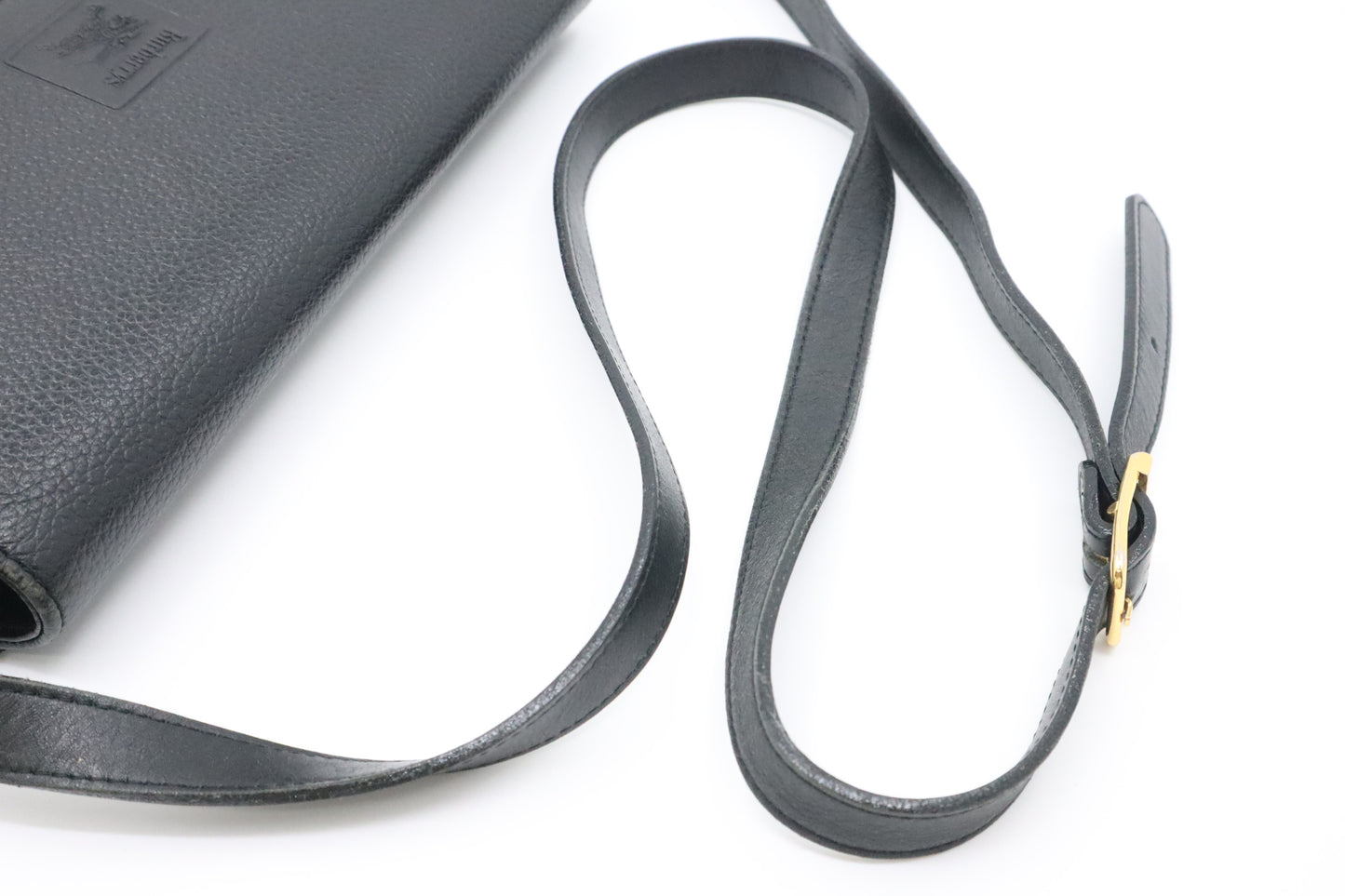 Burberry Crossbody in Black Leather