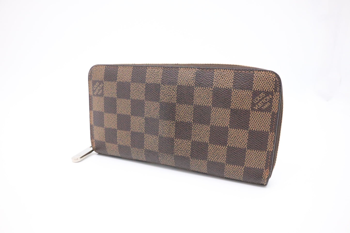 Louis Vuitton Long Zippy Wallet in Daimer Ebene