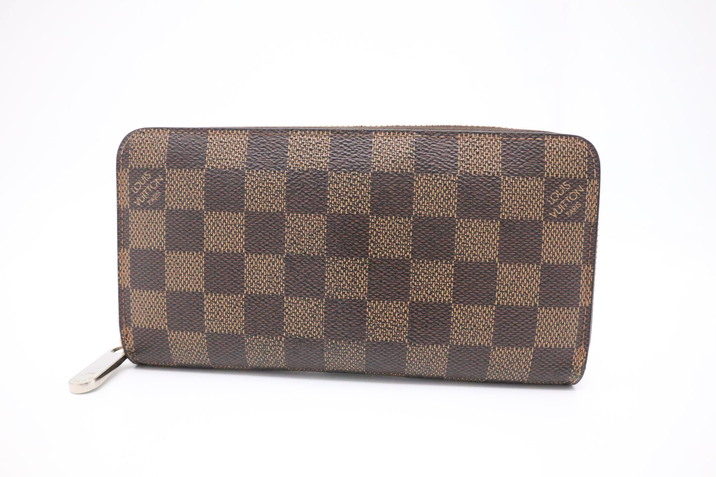 Louis Vuitton Long Zippy Wallet in Daimer Ebene