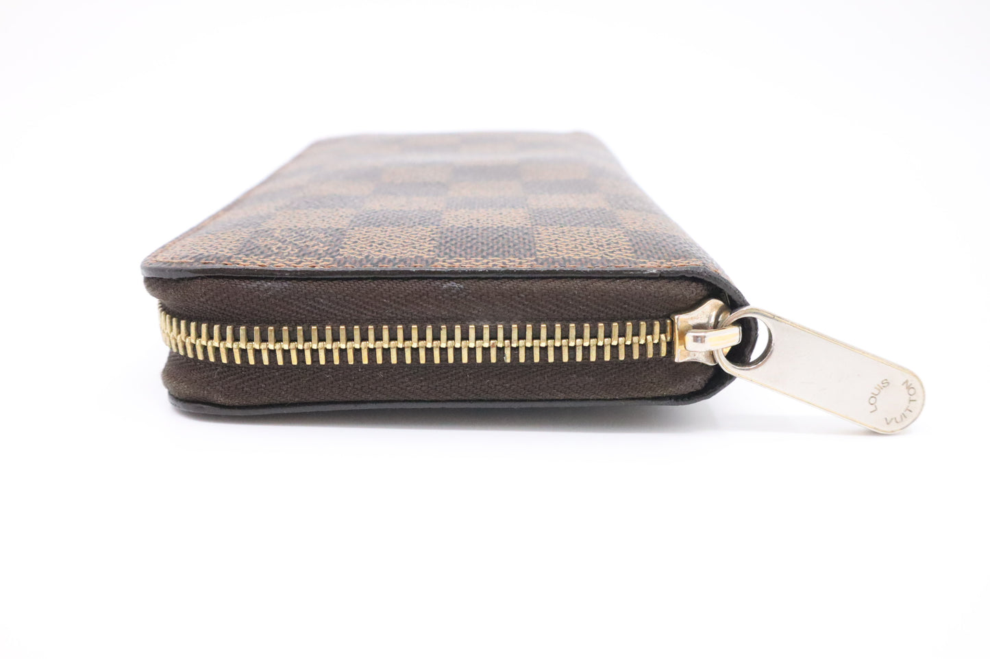 Louis Vuitton Long Zippy Wallet in Daimer Ebene