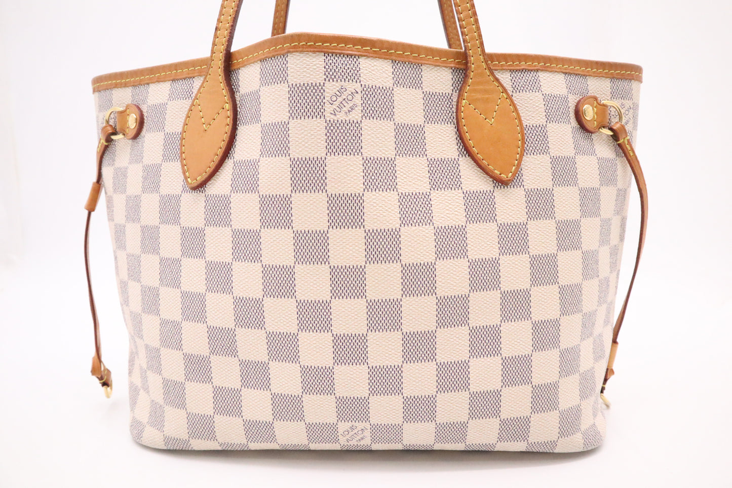 Louis Vuitton Neverfull PM in Damier Azur Canvas