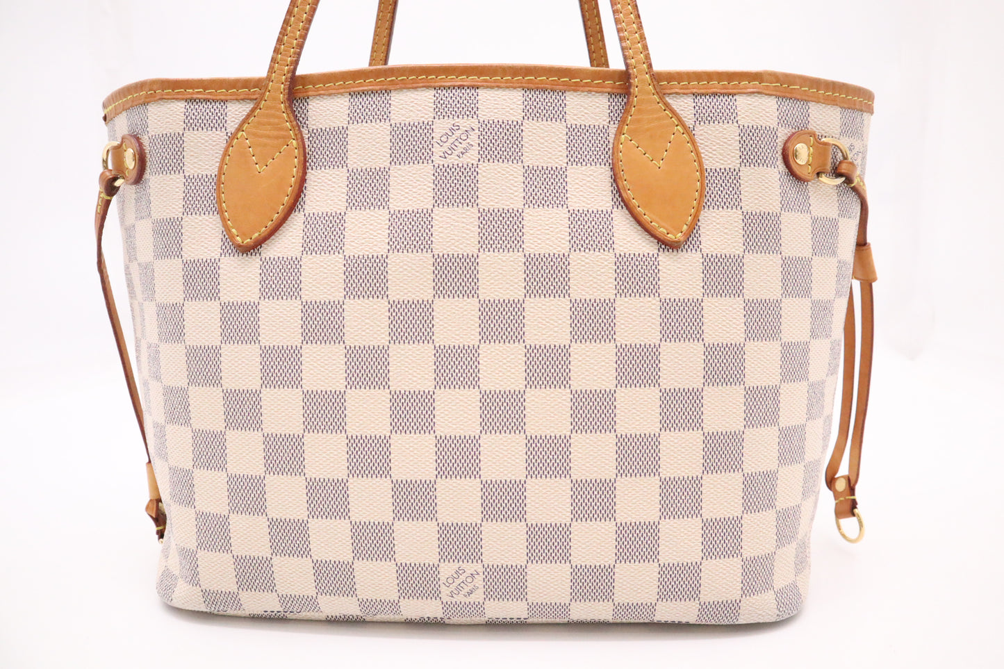 Louis Vuitton Neverfull PM in Damier Azur Canvas