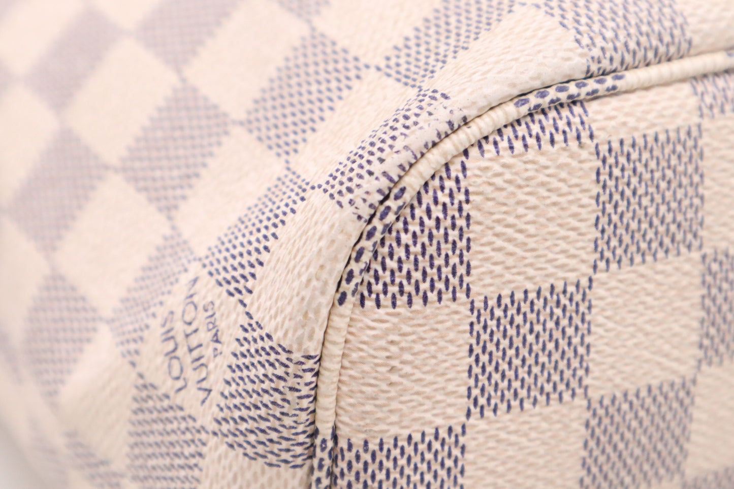 Louis Vuitton Neverfull PM in Damier Azur Canvas