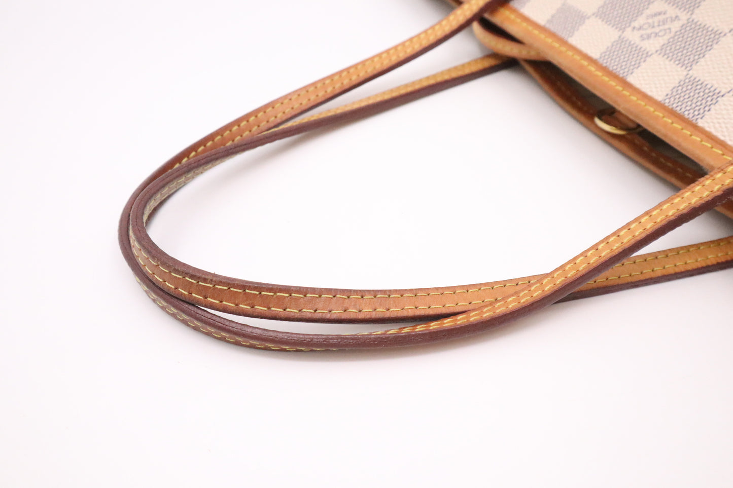 Louis Vuitton Neverfull PM in Damier Azur Canvas