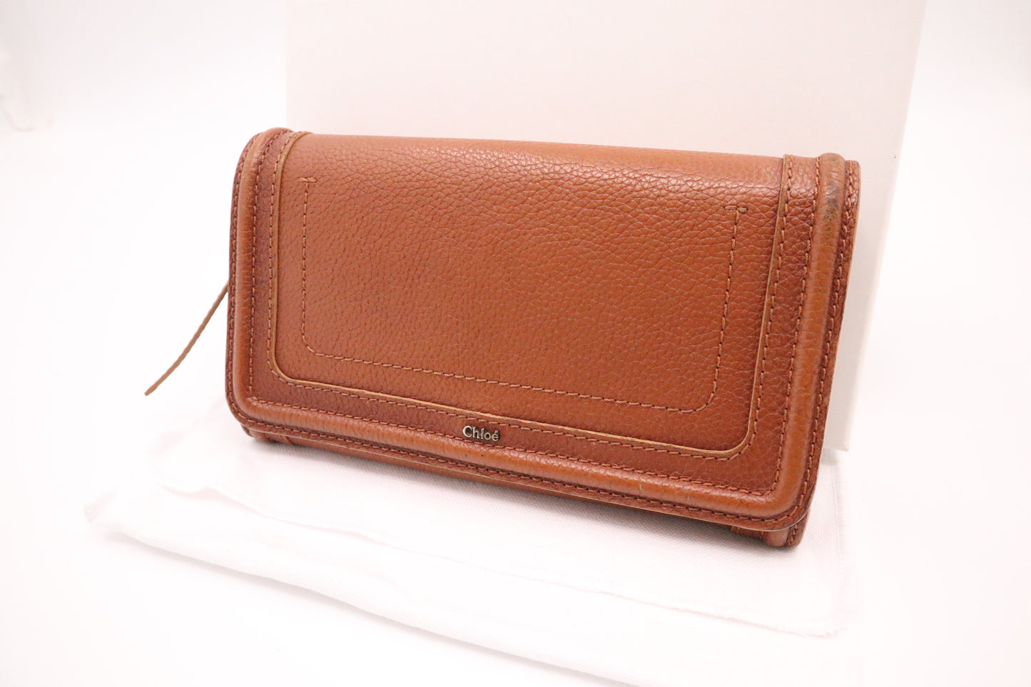 Chloé Wallet in Brown Leather