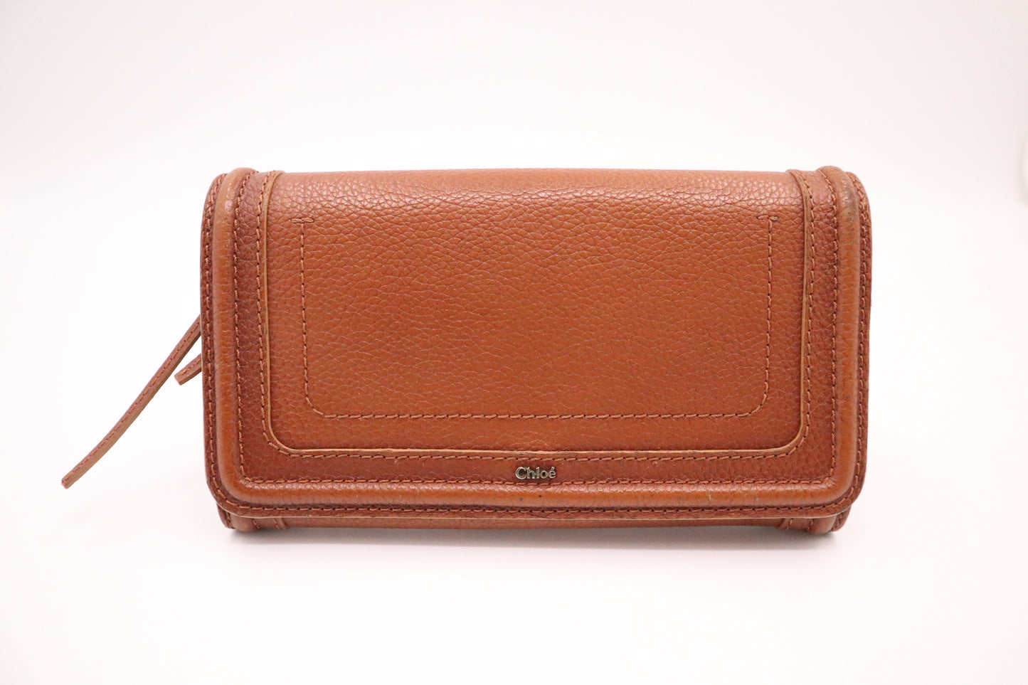 Chloé Wallet in Brown Leather