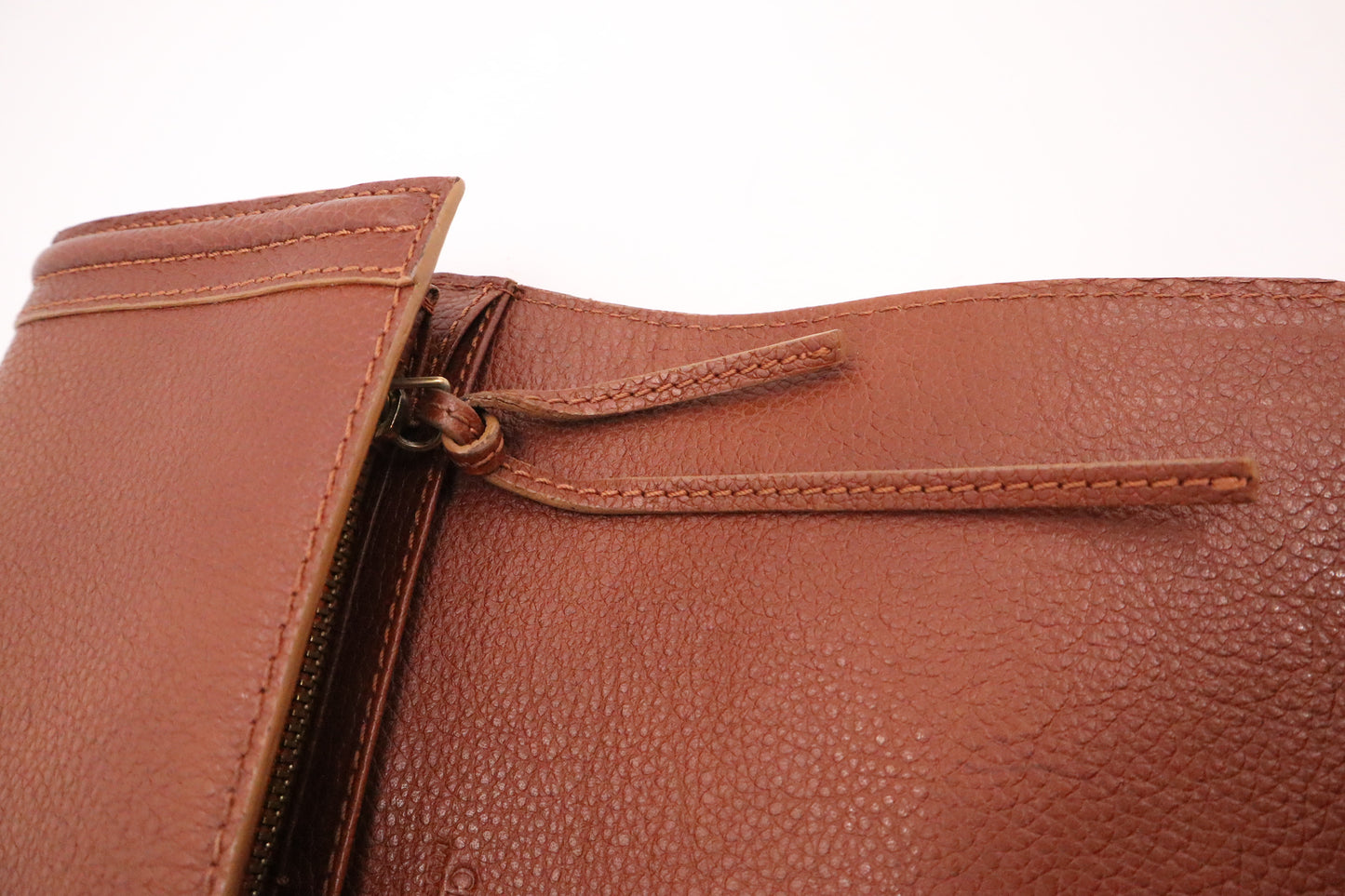 Chloé Wallet in Brown Leather