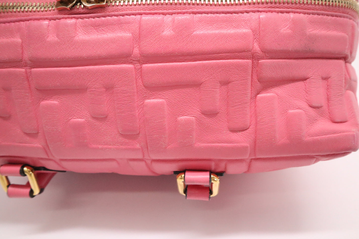 Fendi Boston Bag in Pink Leather