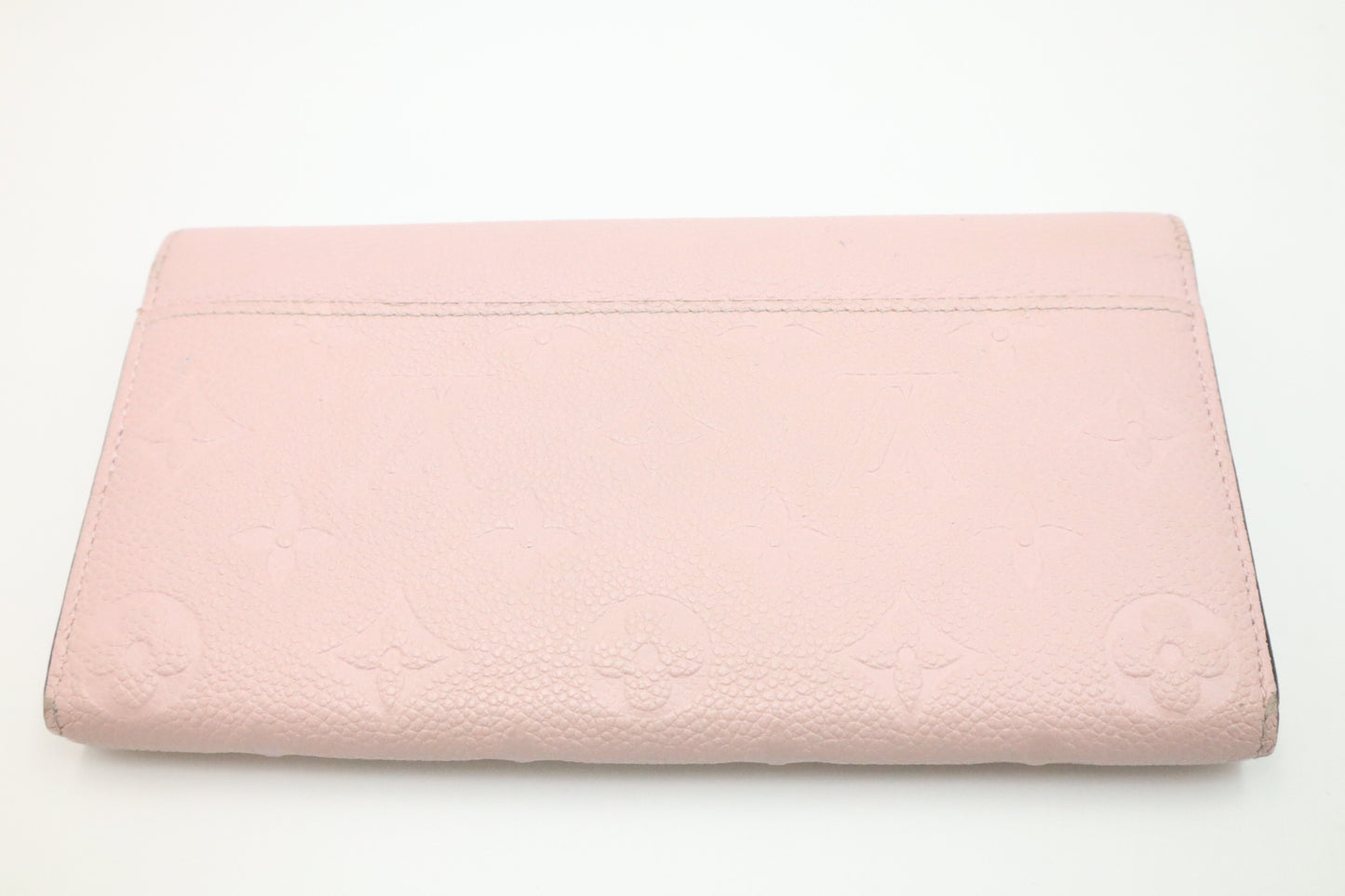 Louis Vuitton Sarah Wallet in Pink Empreinte Leather