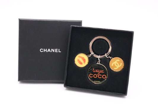 Chanel Rouge Coco Key Ring