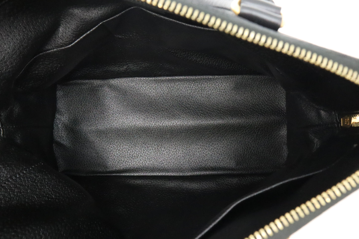 Celine Bowling Bag in Black Macadam Canvas