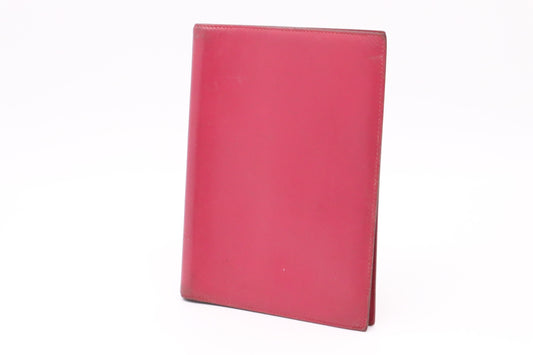 Hermes Agenda Cover in Pink Leather