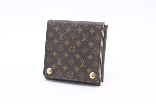 Louis Vuitton Foldable Jewelry Case GM in Mini Monogram Canvas