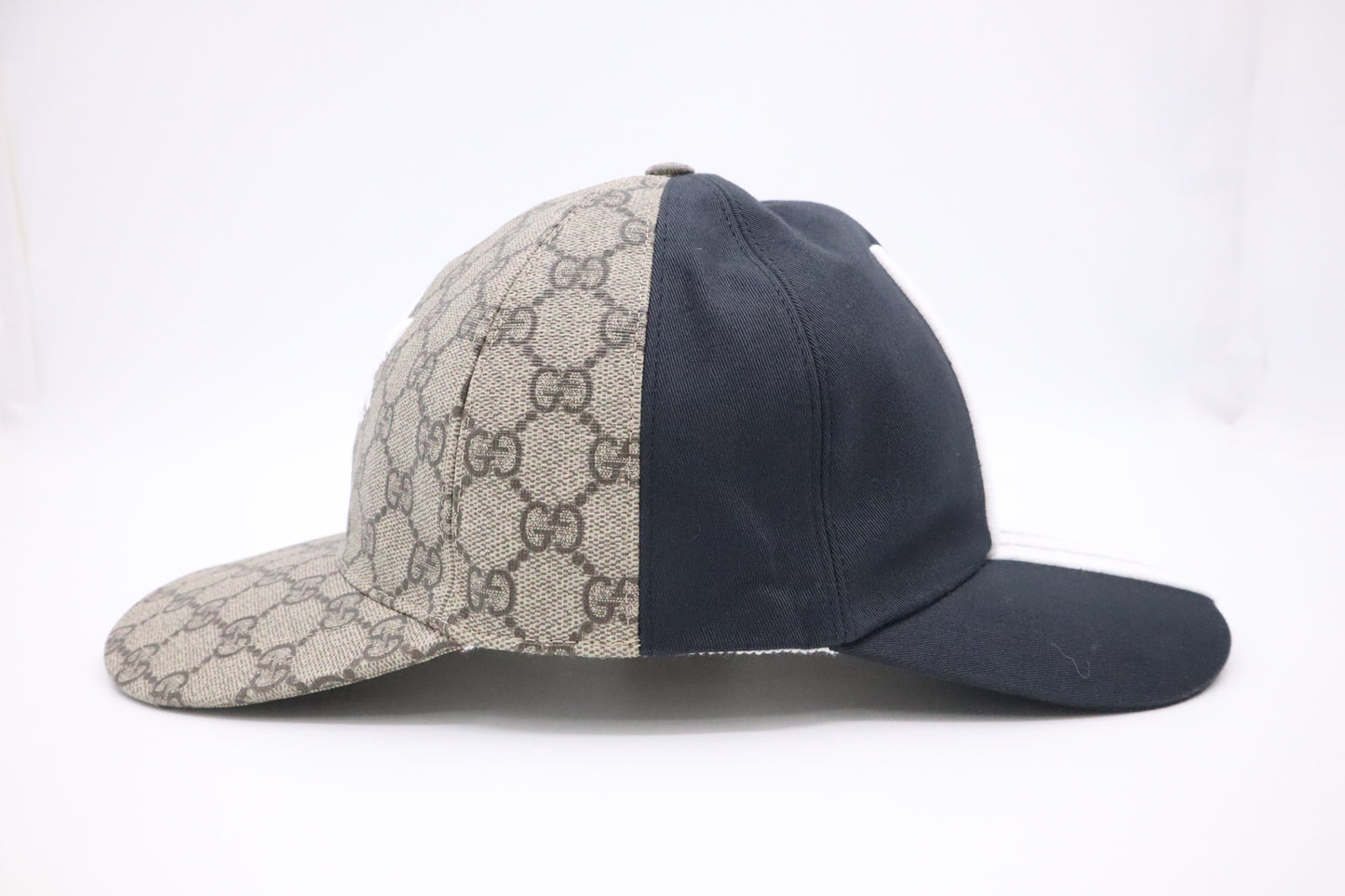 Gucci x Adidas Double Sided Baseball Cap in Black and GG Canvas