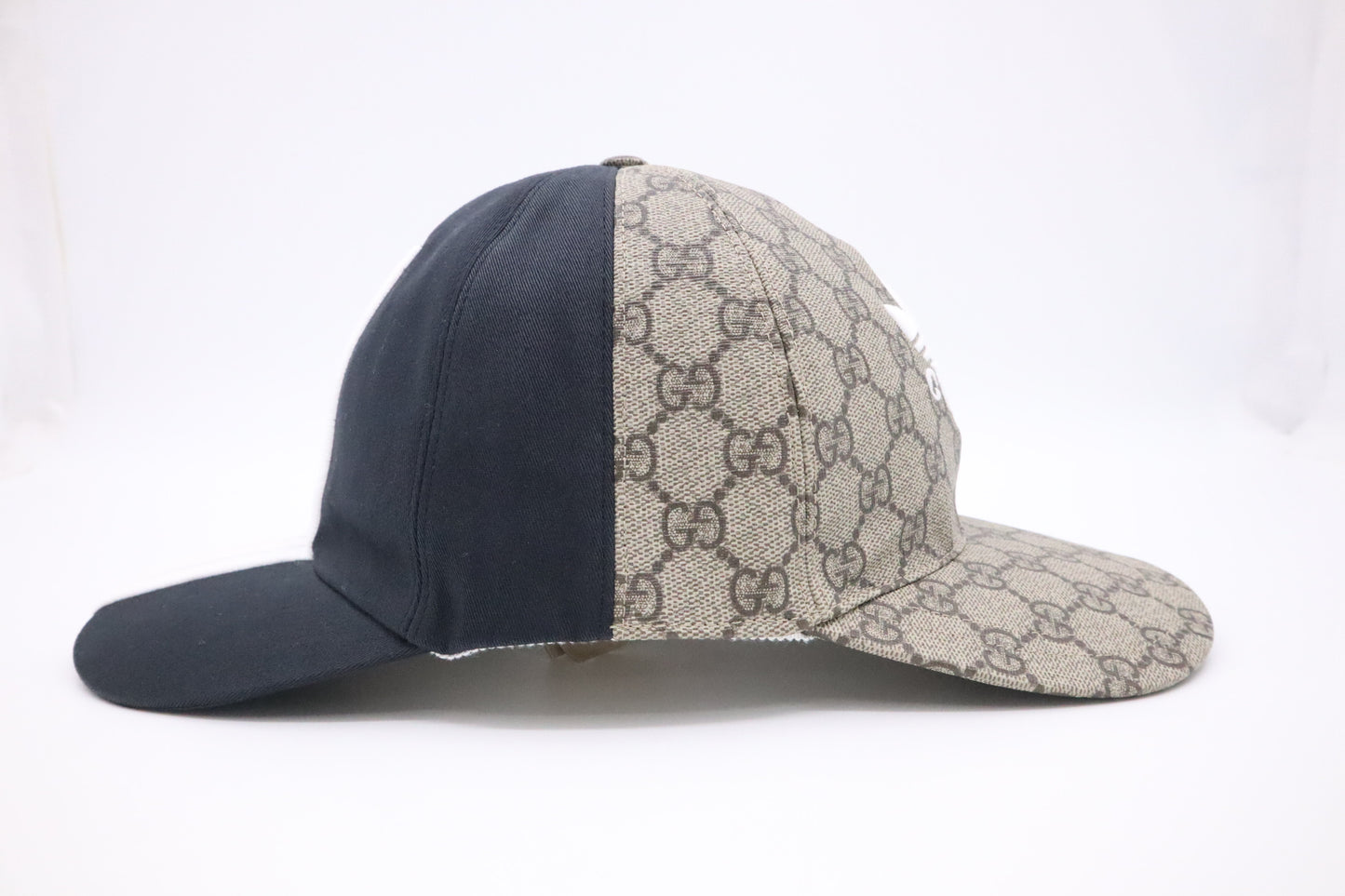 Gucci x Adidas Double Sided Baseball Cap in Black and GG Canvas